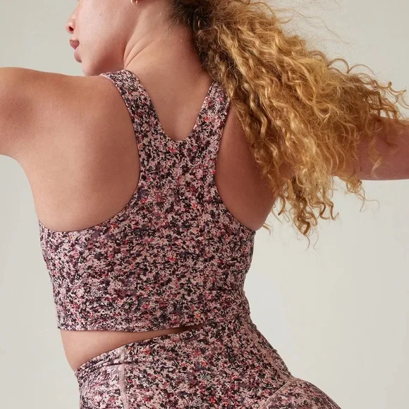 - NWT Conscious Crop Printed D-DD-2X - Picture 2 of 6